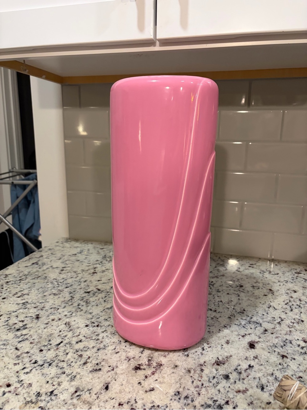 Vintage 80’s Pink Ceramic Vase